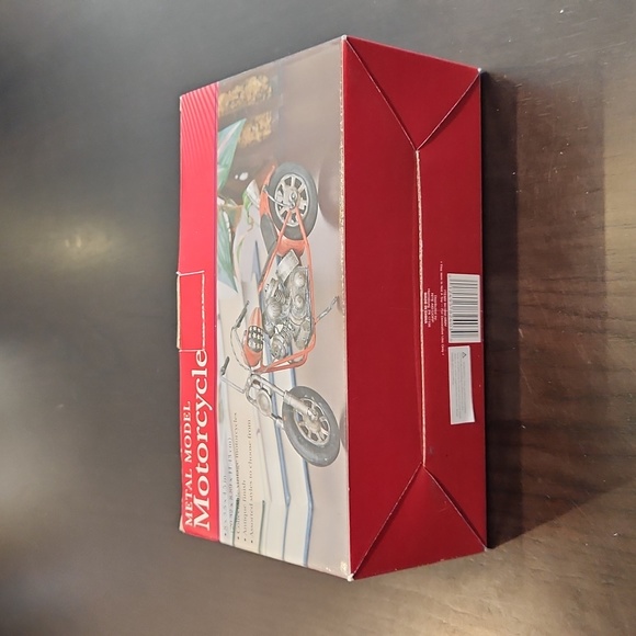 Metal Model Motorcycle, Stars & Stripes - Picture 4 of 17